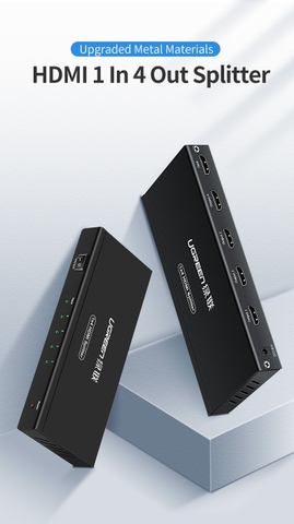 Bộ chia HDMI 1 ra 4 chuẩn 4K@30Hz chính hãng Ugreen 40202