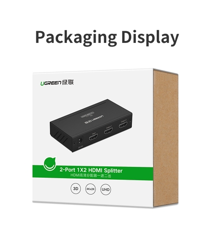 Bộ chia HDMI 1 ra 4 chuẩn 4K@30Hz chính hãng Ugreen 40202