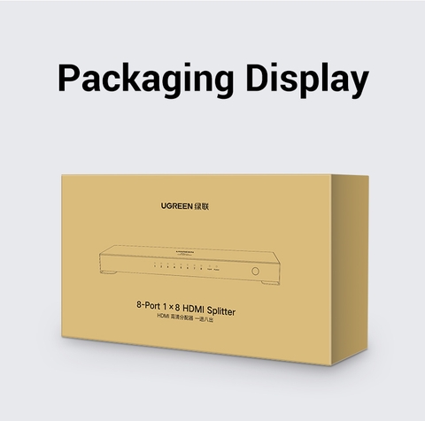 Bộ chia HDMI 1 ra 8 chuẩn 4K@30Hz chính hãng Ugreen 40203