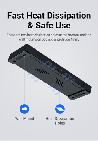 Bộ chia HDMI 1 ra 8 chính hãng Ugreen 40203