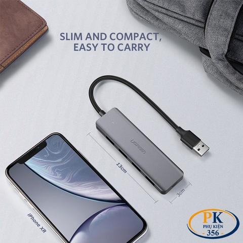 Bộ chia USB 3.0 4 cổng Ugreen 50985 CM219
