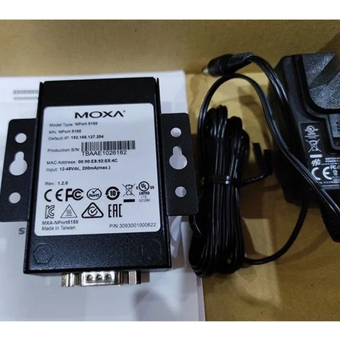 Bộ chuyển RS232 sang RJ45 TCP/IP Moxa Nport 5110