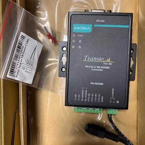 Bộ chuyển RS232 to RS422 RS485 converter Moxa TCC-100i