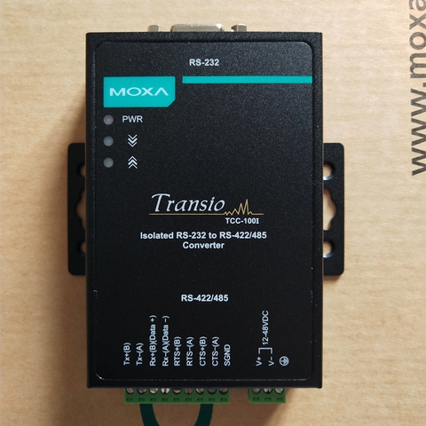 Bộ chuyển RS232 to RS422 RS485 converter Moxa TCC-100i