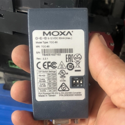 Bộ chuyển đổi RS232 to RS485 Moxa TCC-80