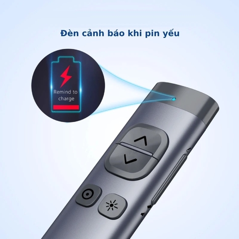Bút Trình Chiếu Bluetooth Kỹ Thuật Số Spotlight dùng cho tivi led Norwii N97S 64G laser xanh