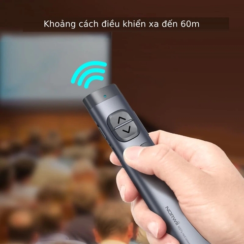Bút Trình Chiếu Bluetooth Kỹ Thuật Số Spotlight dùng cho tivi led Norwii N97S-R
