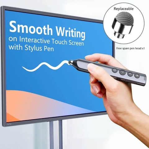 Bút Trình Chiếu Norwii N10S Pro Bluetooth Laser Xanh | Điều Khiển TV, Màn Hình LED Tương Tác