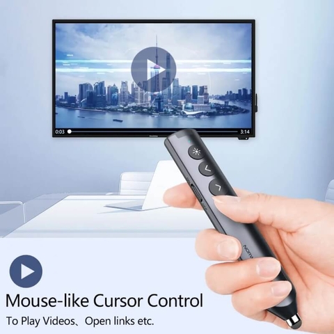 Bút Trình Chiếu Norwii N10S Pro Bluetooth Laser Xanh | Điều Khiển TV, Màn Hình LED Tương Tác