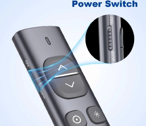 Bút Trình Chiếu Kỹ Thuật Số Spotlight Norwii N96S laser màu xanh dùng cho tivi màn led