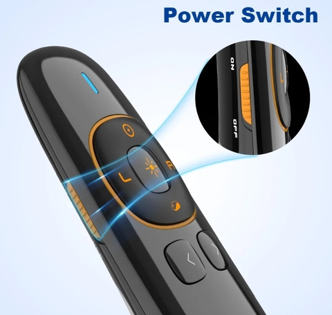 Bút trình chiếu spotlight kỹ thuật số laser xanh dùng cho tivi màn hình led Norwii N86S