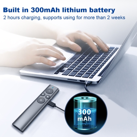 Bút Trình Chiếu Spotlight Norwii N95Spro Laser Đỏ với Bộ Nhớ 32GB