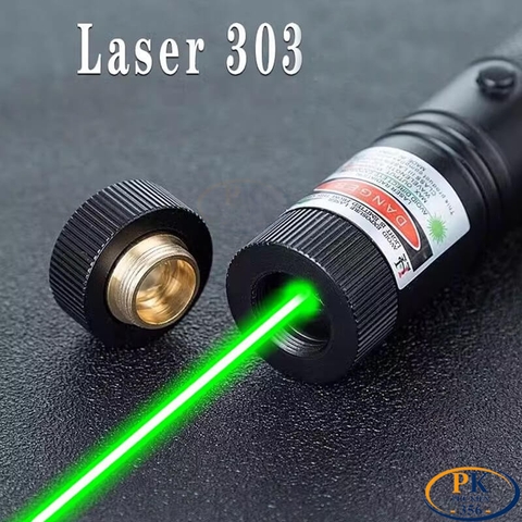 Đèn Laser Xanh Siêu Sáng Dùng Cho Sa Bàn, Bản Đồ, Màn Hình LED Tivi Laser 303