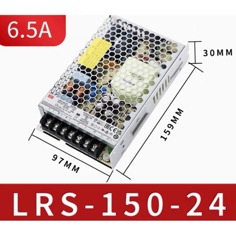 Bộ nguồn led DC 24V-14.6A Meanwell LRS-350-24 350W