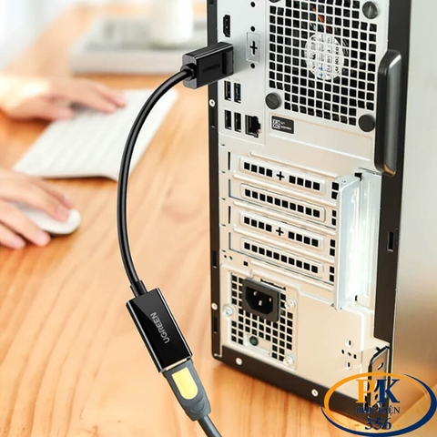 Cáp Chuyển DisplayPort Sang HDMI Ugreen 40362 Full HD 1080P Chính Hãng