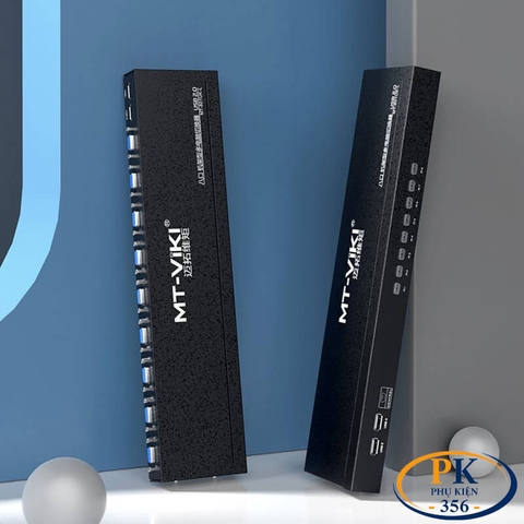 Bộ chuyển mạch KVM Switch VGA + USB 8 vào 1 MT-VIKI MT-801UK-L