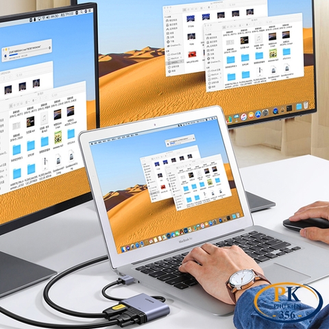 Cáp chuyển đổi USB 3,0 sang HDMI VGA Ugreen 20518 CM449