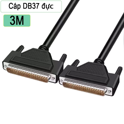 Cáp COM DB37 2 đầu đực dài 1.5M đến 10M