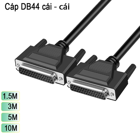 Dây cáp COM DB44 2 đầu cái dài 1.5M đến 10M