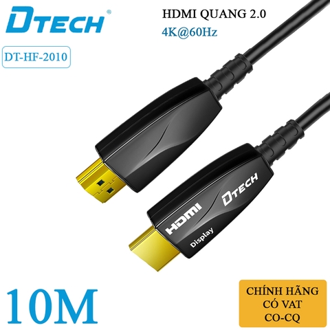Cáp HDMI sợi quang 2.0 chính hãng Dtech dài từ 2M đến 100M DT-HF