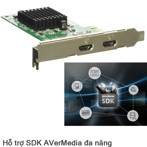 Card ghi hình HDMI AV S-video component Avermedia CL311-M2