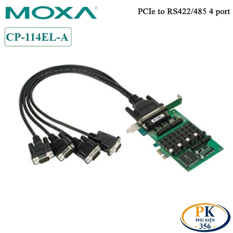 Card mở rộng RS422 485 PCIe to 4 RS422 485 Moxa CP-114EL-A 4 Port