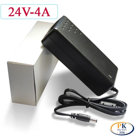 Bộ Nguồn Adapter DC 24V 4A 96W YU-2404 – Jack DC 5.5×2.5mm, Chống Nhiễu, Ổn Định