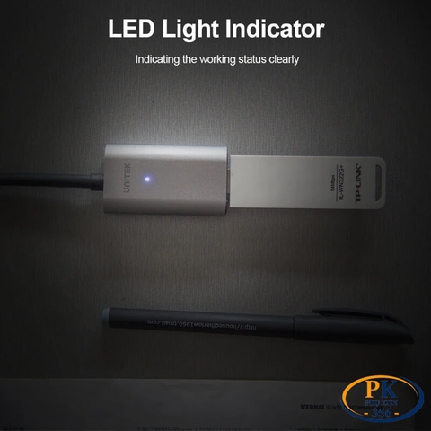 Dây Cáp Nối Dài USB 3.0 Chính Hãng Unitek Y-3004 (5M), Y-3005 (10M) – Có Chip Khuếch Đại & Cổng Nguồn Phụ