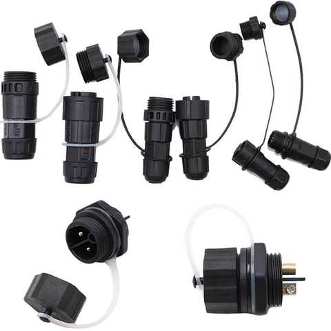 Đầu Cút Nối Dây Điện Chống Nước IP68 Lắp Bảng Điều Khiển ZSJ M12-FP Dùng Cho Dây 2–8 Lõi Chính Hãng