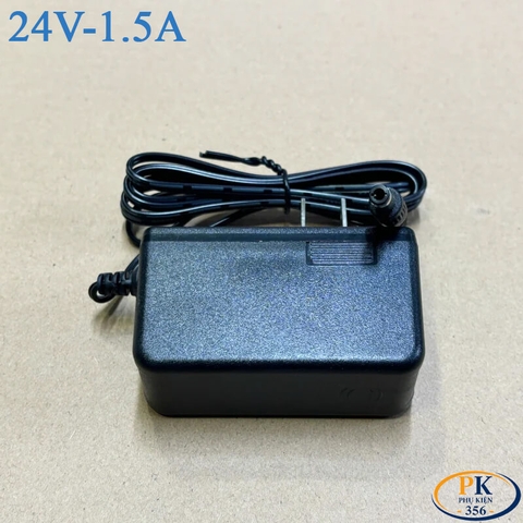 Nguồn DC Adapter 24V -1.5A 36W chân 5.5x2.5mm dây dài 1.5m ZB240150-15US
