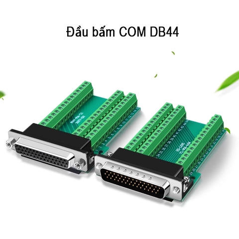 Đầu bấm DB44 đực chân vặn vit HD-Link YL-SM-44M male