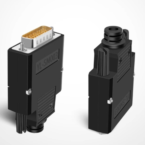 Đầu bấm DB26 cái chân đồng vỏ ốp nhựa HD-Link YL-SCC-26F