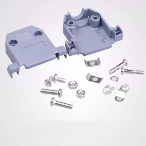 Đầu hàn DB15 chân đồng vỏ ốp nhựa cứng chính hãng HD-Link YL-1513F YL-1513M