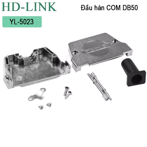 Đầu hàn DB50 cái vỏ ốp kim loại cao cấp HD-Link YL-5023F