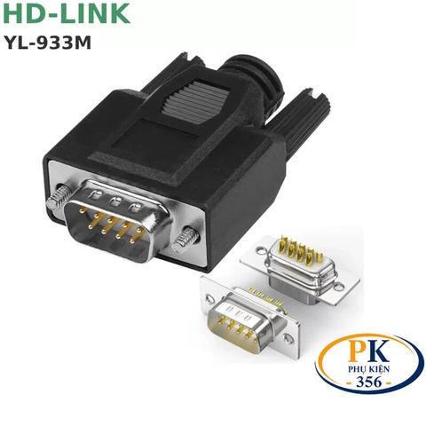 Cáp chuyển DB9 dương sang DB15 dương 3 hàng DB9 Male to DB15 Male dài 1M đến 5M (DIY theo yêu cầu)