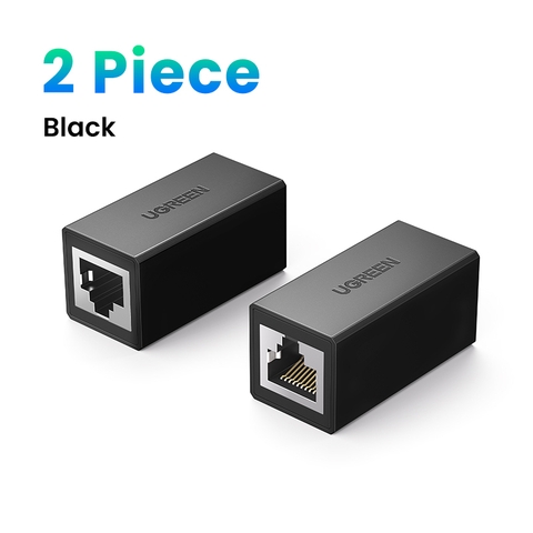 Đầu nối mạng lan RJ45 CAT6 2 đầu âm Ugreen NW114 90821 túi 2 chiếc