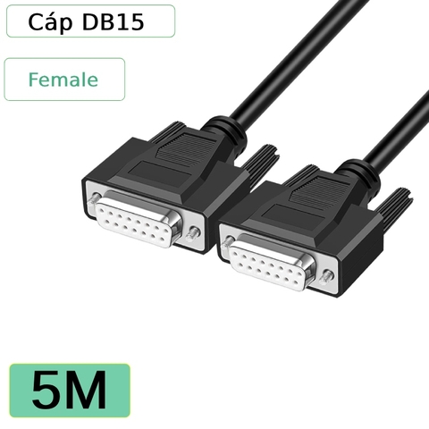 Dây cáp DB15 2 đầu cái dài 1M đến 40M