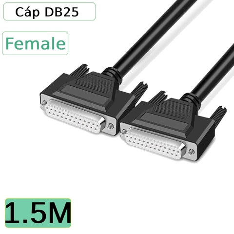 Dây cáp DB25 2 đầu cái dài 1M đến 40M