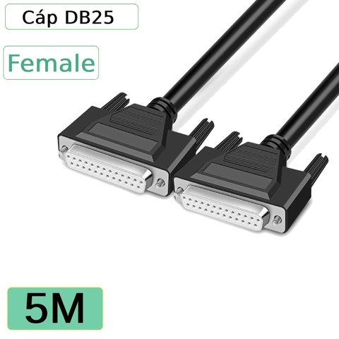 Dây cáp DB25 2 đầu cái dài 1M đến 40M