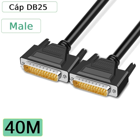 Dây cáp DB25 2 đầu đực dài 1M đến 40M