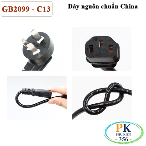 Dây Nguồn Chuẩn Úc AU 3 Chấu sang IEC C13 Dài 1.5M, 3M – Lõi 3x0.75mm² | Cáp Nguồn Cho PC, Màn Hình, UPS, Thiết Bị Điện