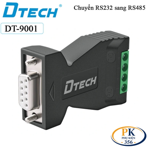 Đầu chuyển đổi RS232 DB9 sang RS485 chính hãng Dtech DT-9001