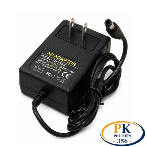 Nguồn DC Adapter 15V-5A 75W YU1505 chân nguồn 5.5×2.5mm