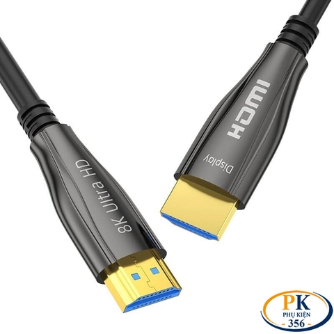 Dây HDMI Quang 2.1 8K@60Hz (10M–100M) – Cáp HDMI Fiber Optic Cao Cấp, Hỗ Trợ 4K@120Hz HD-PKH21
