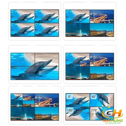 Bộ Chia Chuyển Mạch Ma Trận HDMI 4K@30Hz 4 Ra 4 MT-VIKI MT-HD44LH | Video Wall & Multiview Không Trễ