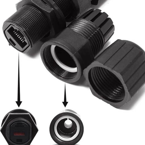 Đầu Nối Dây Mạng RJ45 Chống Nước IP68 Chính Hãng ZSJ – Model ZSJ-RJ45