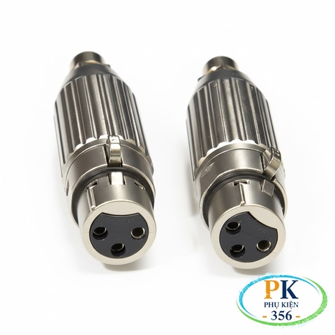 Đầu chuyển RCA Female sang XLR Female – Lõi đồng OFC 4N cao cấp bộ 2 chiếc