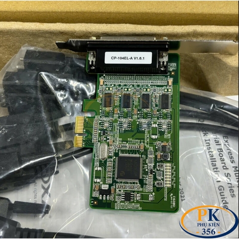 Card PCIe MOXA CP-104EL-A 4 Cổng RS232 DB9 Chính Hãng
