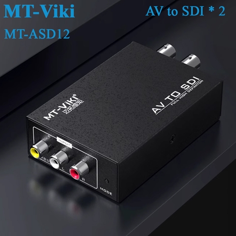 MT-Viki MT-ASD12 – Bộ Chuyển Đổi Video AV Sang SDI 2 Cổng Chuẩn 1080P