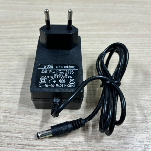 Nguồn Adapter 12V-2A chân 5.5 x 2.5mm chính hãng TTA QWY-1202